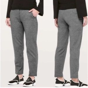 Lululemon heather gray work pants